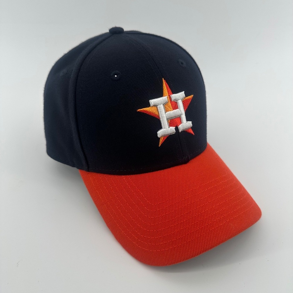 Houston‎ Astros Baseball Cap New Era 9Forty Adjustable Black Orange H Logo